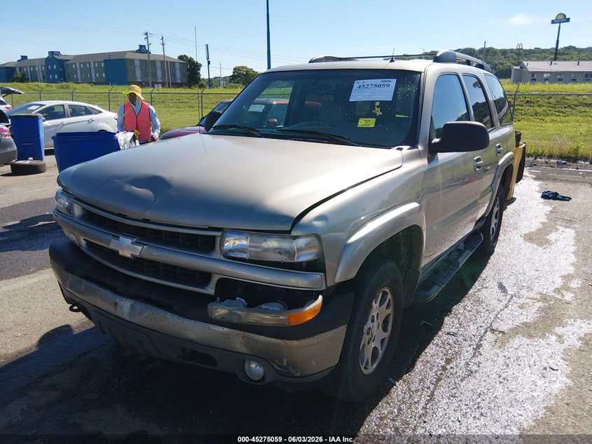2002 Chevrolet Tahoe Z71 VIN: 1GNEK13Z92R255574 Lot: 45275059