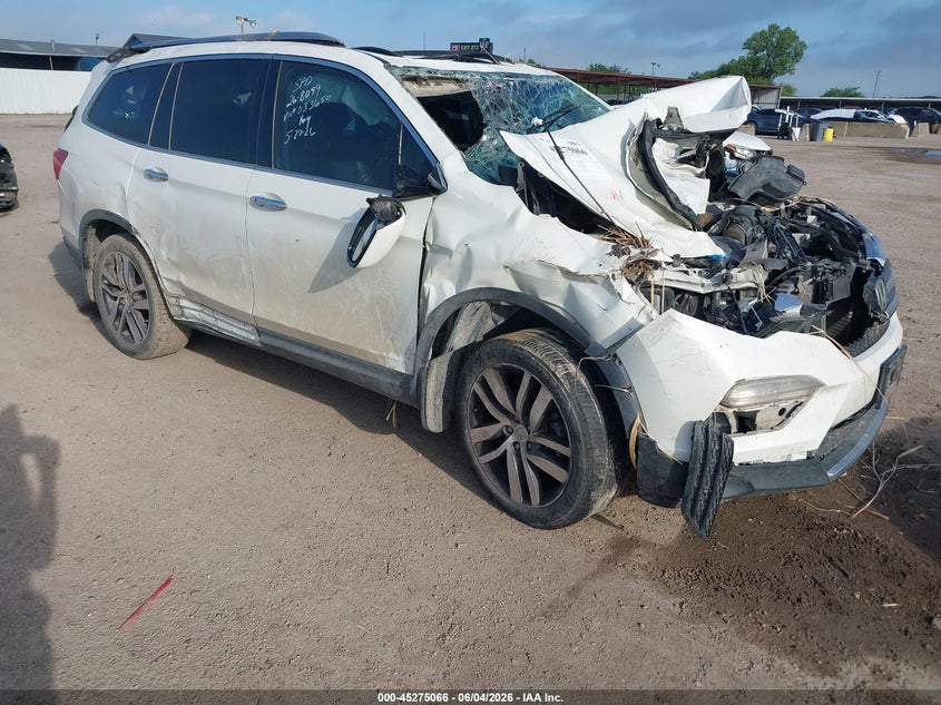 Vin: 5fnyf5h96hb033650, lot: 45772890, honda pilot touring 2017 img_1