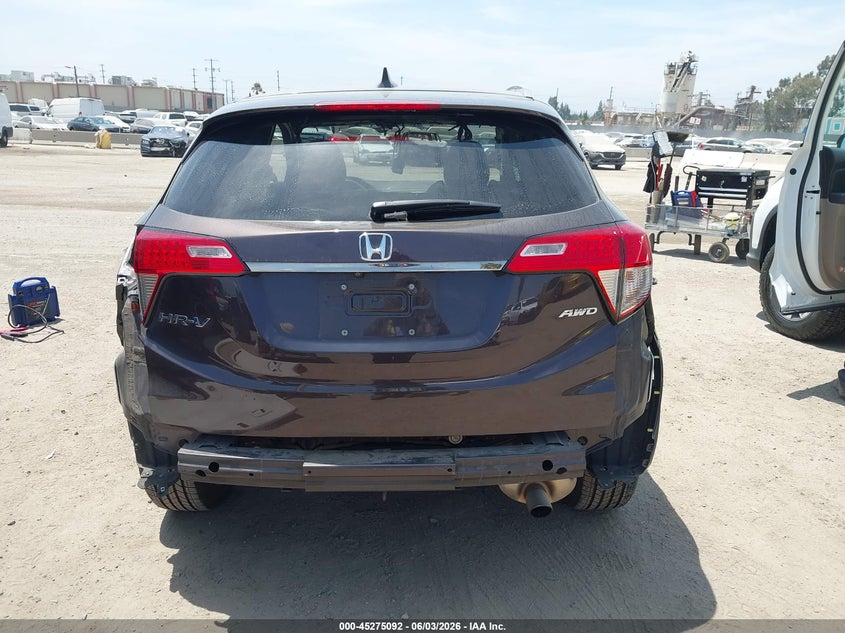 2019 Honda Hr-V Ex-L VIN: 3CZRU6H77KM717019 Lot: 45275092