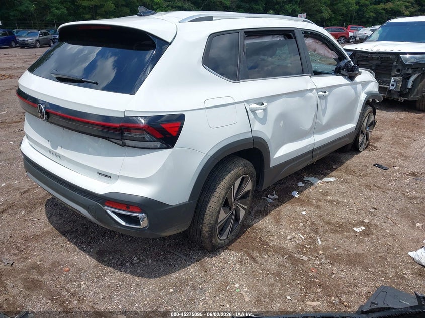 2026 VOLKSWAGEN TAOS SPORT UTILITY VEHICLE 1.5L I-4 DI, DOHC, VVT, TURBO, 174HP