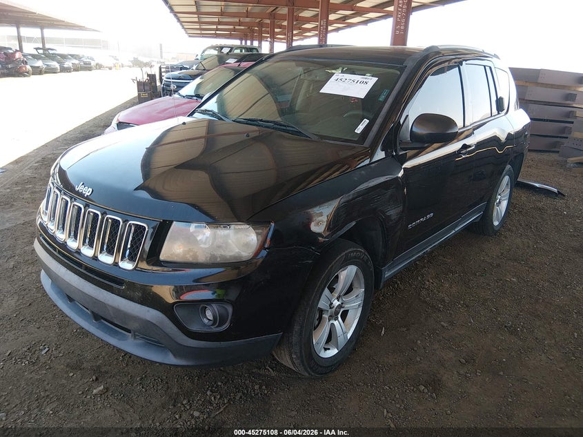 Vin: 1c4njcba3gd641401, lot: 45772932, jeep compass sport 20162