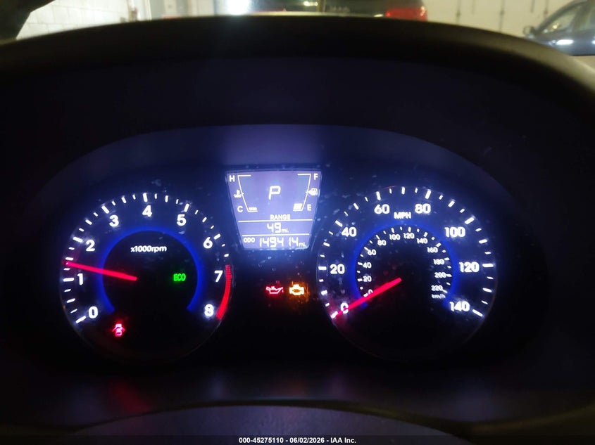2013 Hyundai Accent Gls VIN: KMHCU4AE8DU419954 Lot: 45275110
