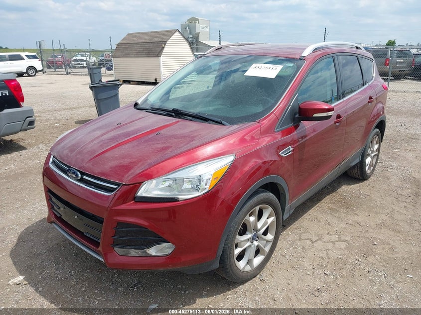 Vin: 1fmcu9j94guc83651, lot: 45772937, ford escape titanium 20162
