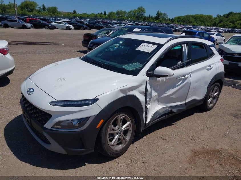 2022 HYUNDAI KONA auction photo 2