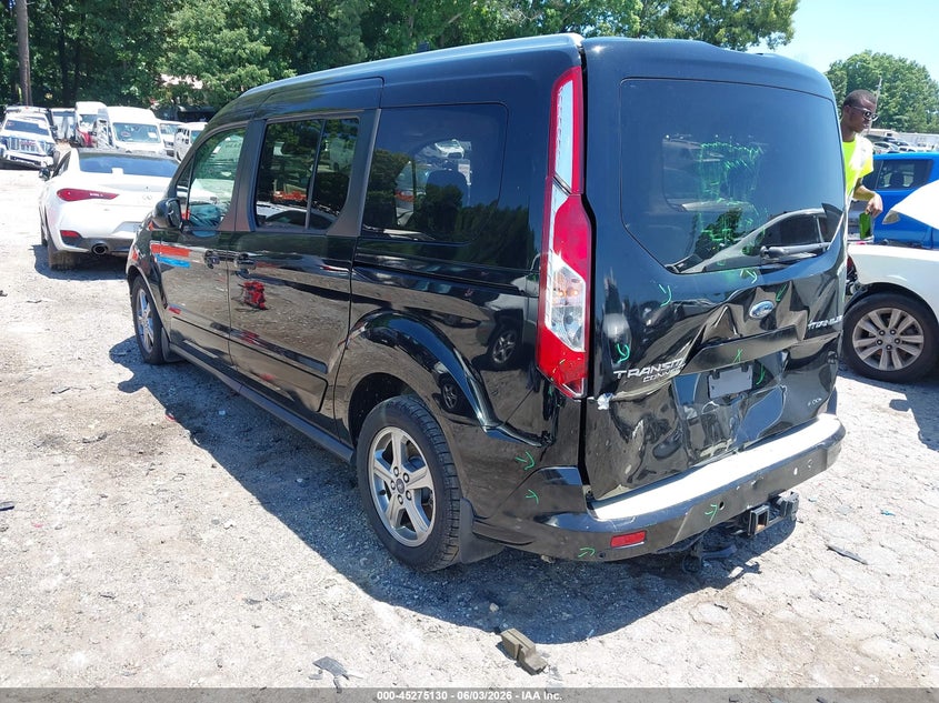 Vin: nm0ge9g20k1401196, lot: 45772954, ford transit connect titanium 20193