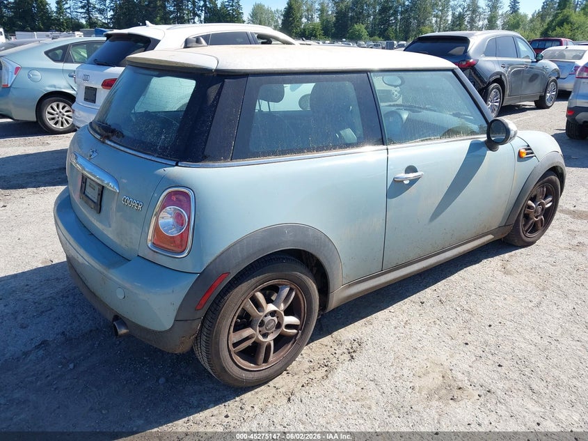 Vin: wmwsu3c53dt686462, lot: 45772971, mini hardtop cooper 20134