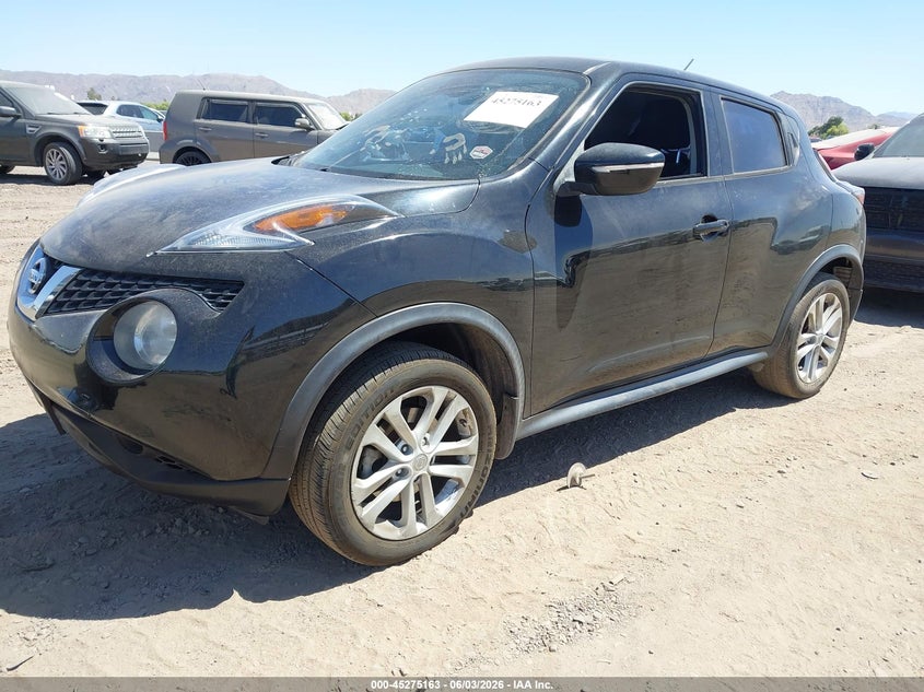 Vin: jn8af5mr1gt601746, lot: 45772987, nissan juke s 20162