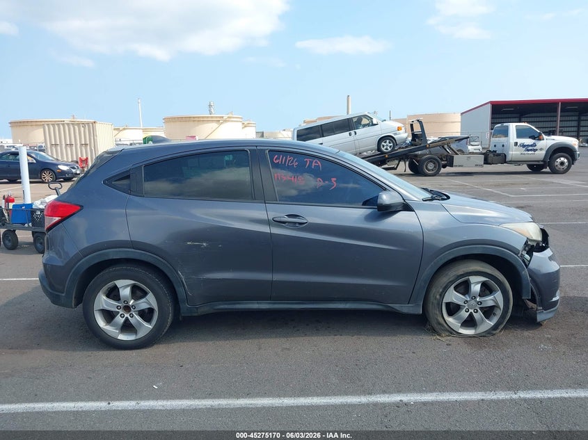 2016 Honda Hr-V Lx VIN: 3CZRU5H31GM744635 Lot: 45275170