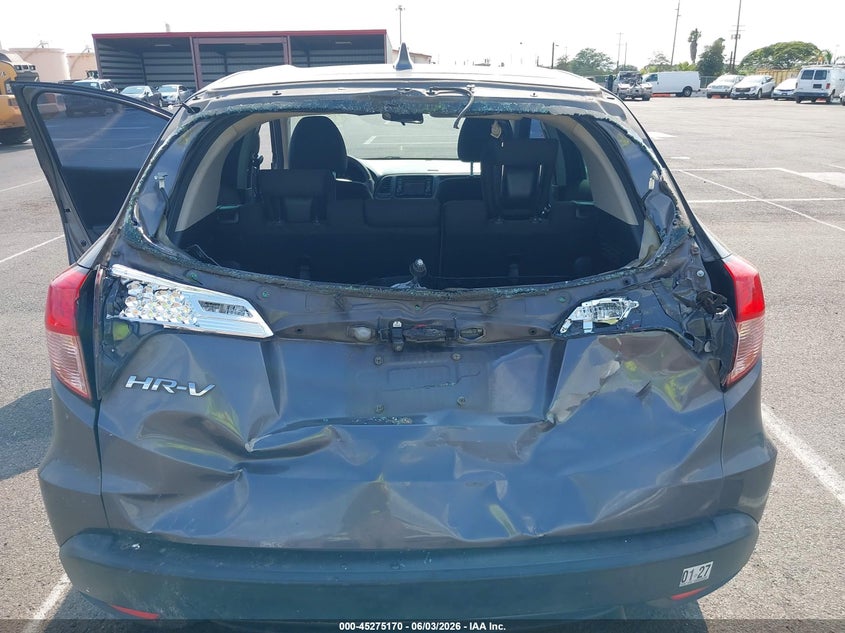 2016 Honda Hr-V Lx VIN: 3CZRU5H31GM744635 Lot: 45275170