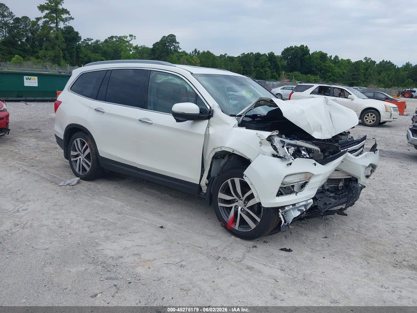 Vin: 5fnyf5h97hb007297, lot: 45773003, honda pilot touring 2017 img_1