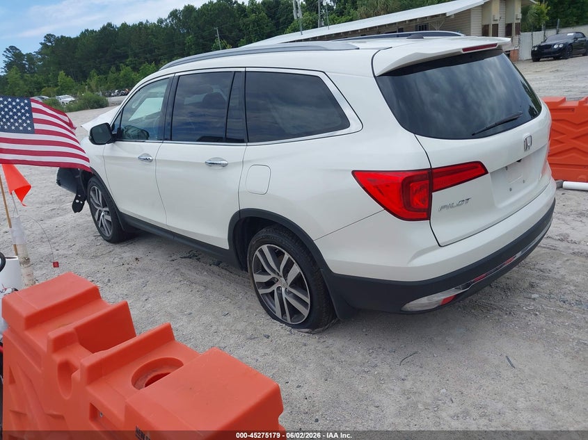 Vin: 5fnyf5h97hb007297, lot: 45773003, honda pilot touring 20173