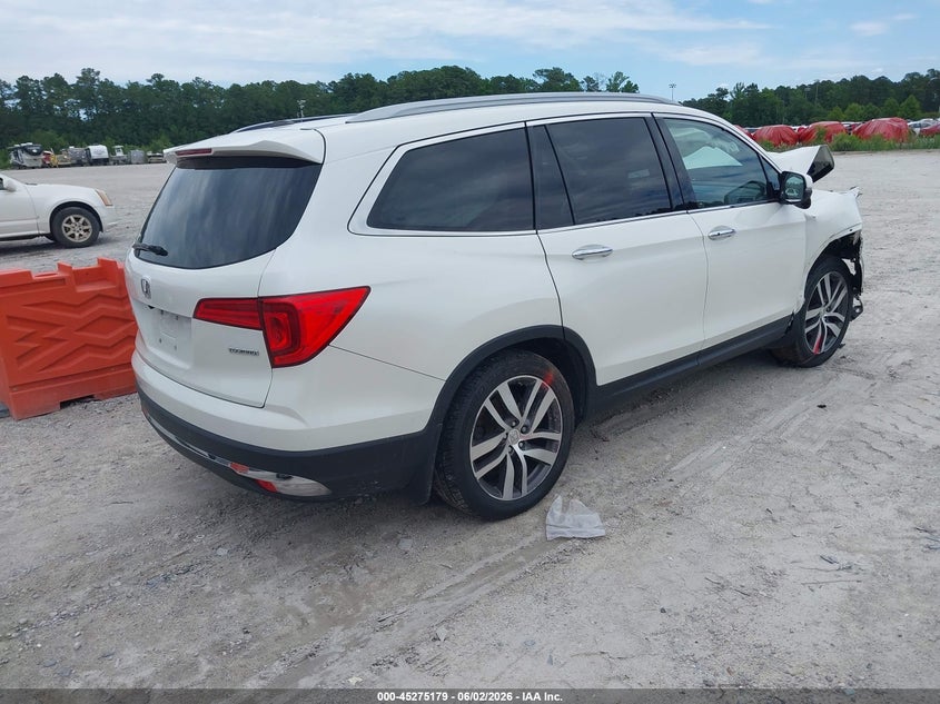 Vin: 5fnyf5h97hb007297, lot: 45773003, honda pilot touring 20174