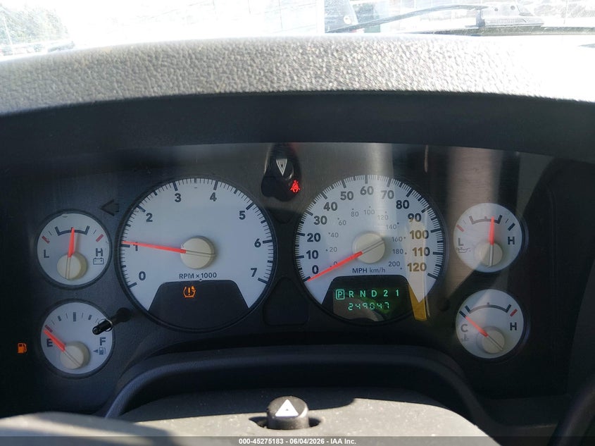 2008 Dodge Ram 1500 St/Sxt VIN: 1D7HA18K38J229831 Lot: 45275183