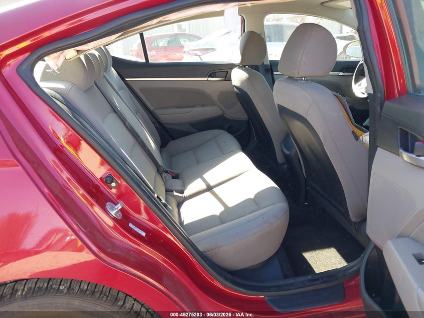 2019 Hyundai Elantra Sel VIN: KMHD84LF1KU772595 Lot: 45275203