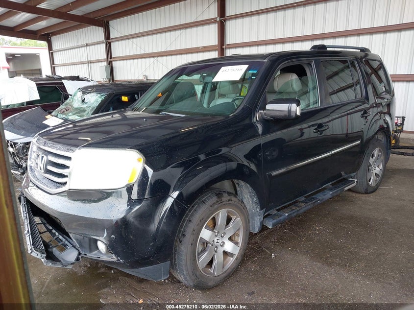 Vin: 5fnyf3h90eb021008, lot: 45773034, honda pilot touring 20142