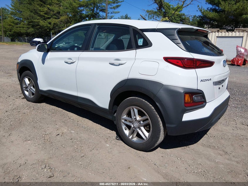 Vin: km8k1caa0lu503194, lot: 45773035, hyundai kona se 20203