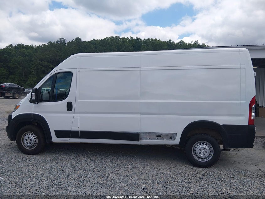 2025 Ram Promaster 2500 Tradesman High Roof 159 Wb W/Pass Seat VIN: 3C6LRVDG9SE506595 Lot: 45275213