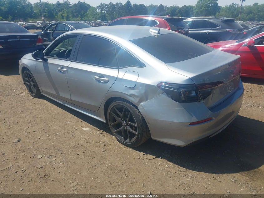 Vin: 2hgfe2f5xsh505764, lot: 45773039, honda civic sport 20253