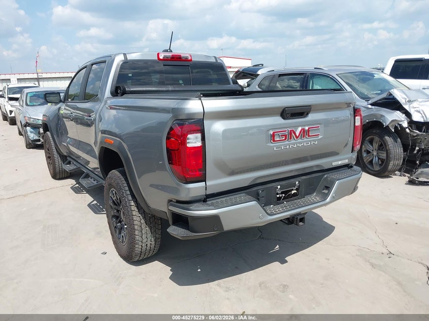 Vin: 1gtp1bek5t1107240, lot: 45773053, gmc canyon elevation, rwd 20263