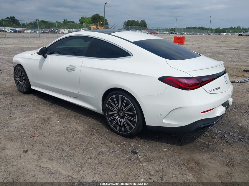 Vin: w1kmj4hb1rf017143, lot: 45773056, mercedes-benz cle 300 4matic 20243