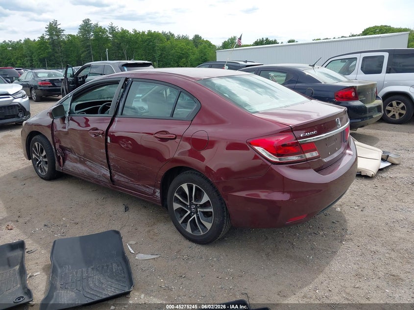 2014 HONDA CIVIC SEDAN 1.8L I-4 VVT, 143HP