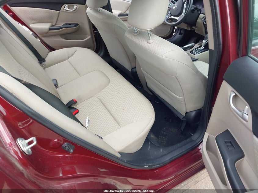 2014 HONDA CIVIC SEDAN 1.8L I-4 VVT, 143HP