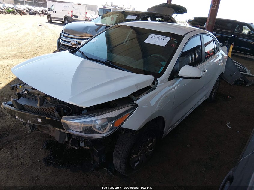 Vin: 3kpa24ad7le312965, lot: 45773071, kia rio s 20202
