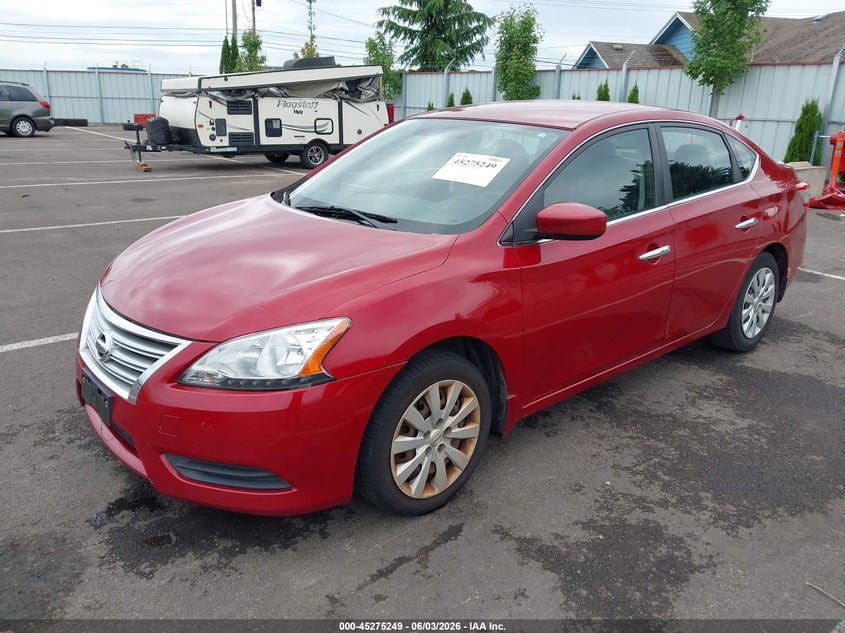 Vin: 3n1ab7ap4el642043, lot: 45773073, nissan sentra fe+ s/fe+ sv/s/sl/sr/sv 20142