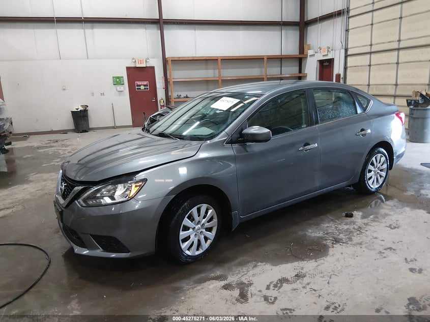 2019 NISSAN SENTRA auction photo 2
