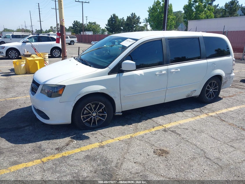 Vin: 2c4rdgbg8gr335568, lot: 45773101, dodge grand caravan se plus 20162