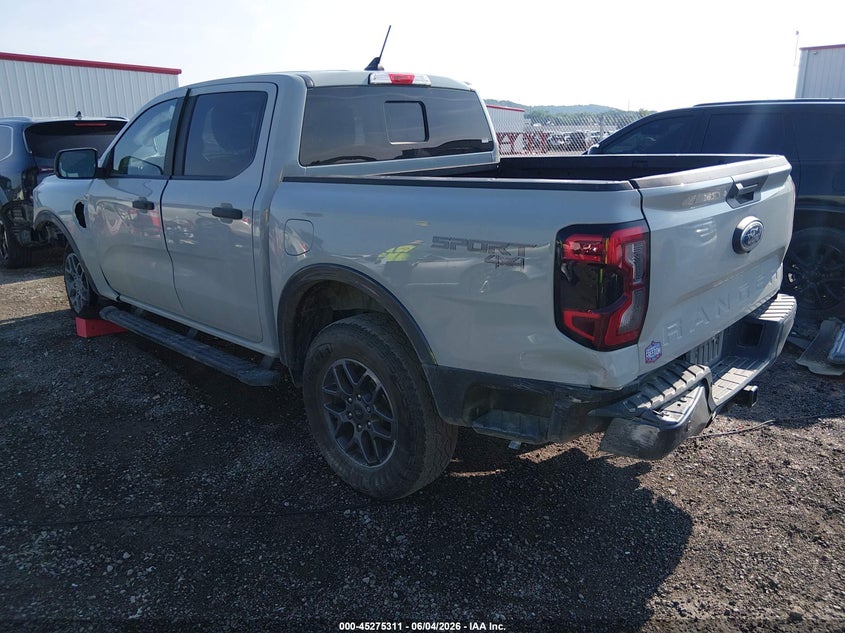 Vin: 1fter4hp6rle57220, lot: 45773135, ford ranger xlt 20243