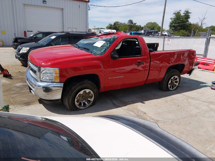 Vin: 1gcnkpea7dz266191, lot: 45773145, chevrolet silverado 1500 work truck 20132