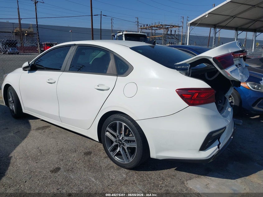 Vin: 3kpf34ad1ke076279, lot: 45773175, kia forte s 20193
