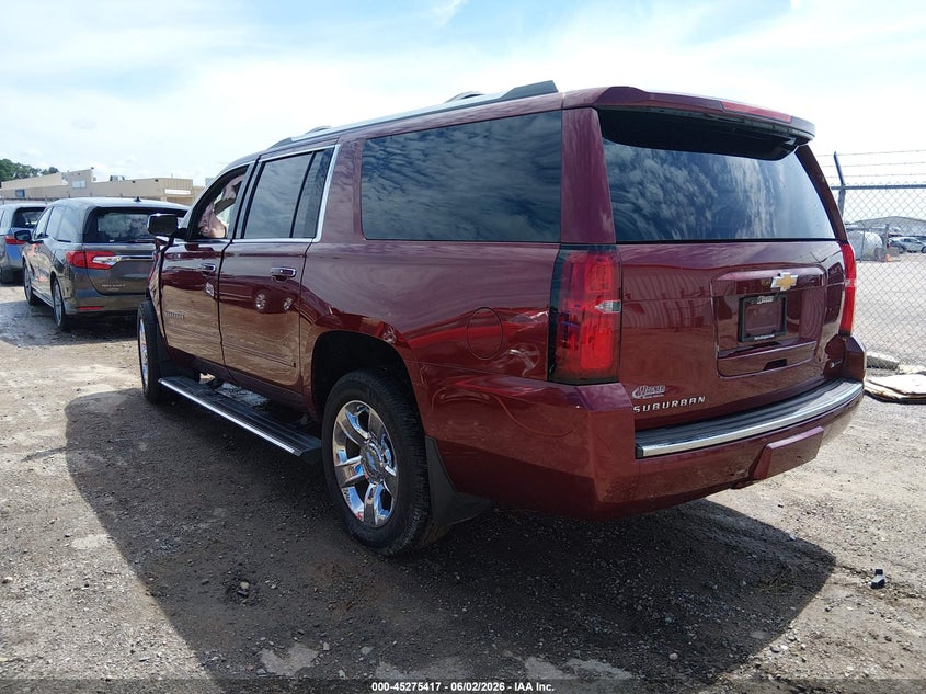 Vin: 1gnskjkc1hr318840, lot: 45773241, chevrolet suburban premier 20173