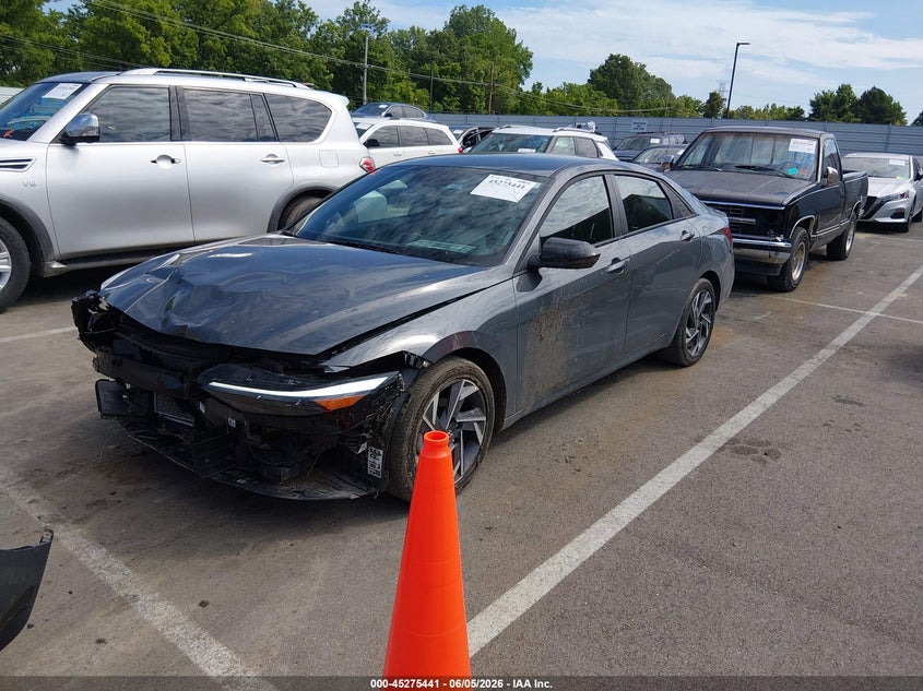 Vin: kmhlm4dg1su051370, lot: 45773265, hyundai elantra sel sport 20252