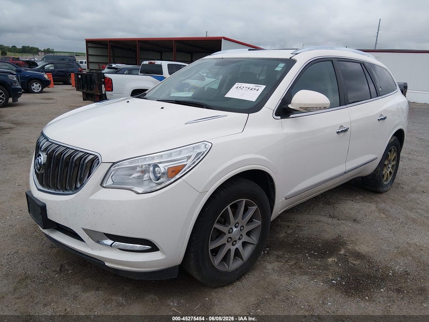 Vin: 5gakvbkd0ej315180, lot: 45773278, buick enclave leather 20142