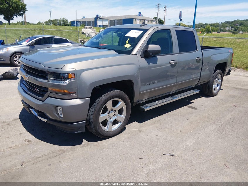 Vin: 3gcukrec5hg286311, lot: 45773315, chevrolet silverado 1500 2lt 20172