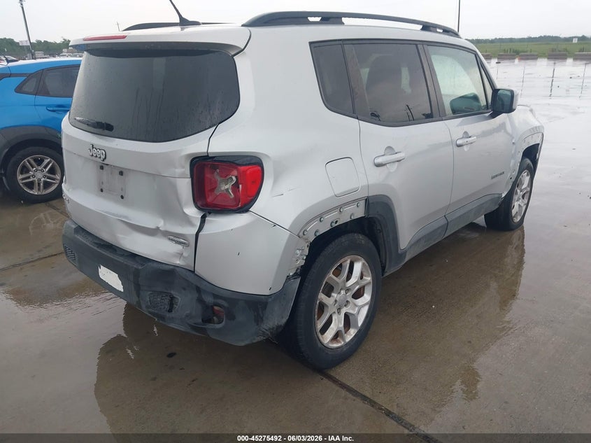 Vin: zaccjbbt9gpd34495, lot: 45773316, jeep renegade latitude 20164