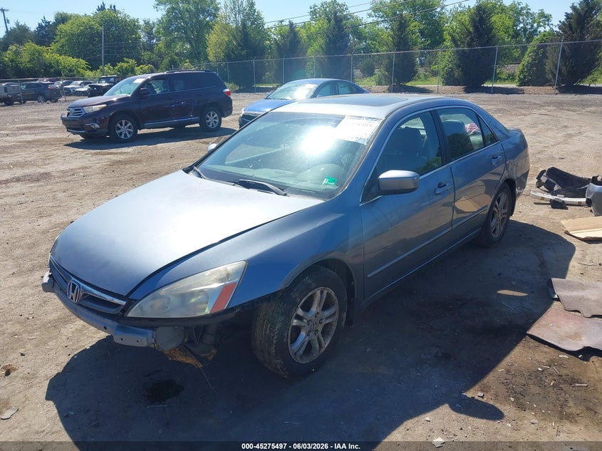 2007 Honda Accord 2.4 Ex 1HGCM56777A072502 photo 1