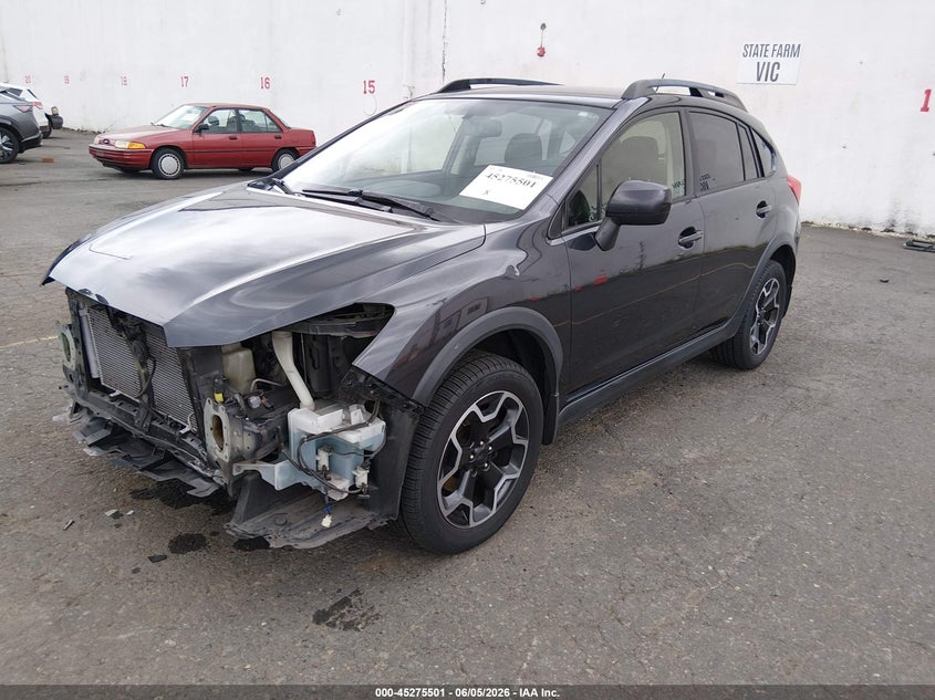 Vin: jf2gpagc8e8300637, lot: 45773324, subaru xv crosstrek 2.0i limited 20142