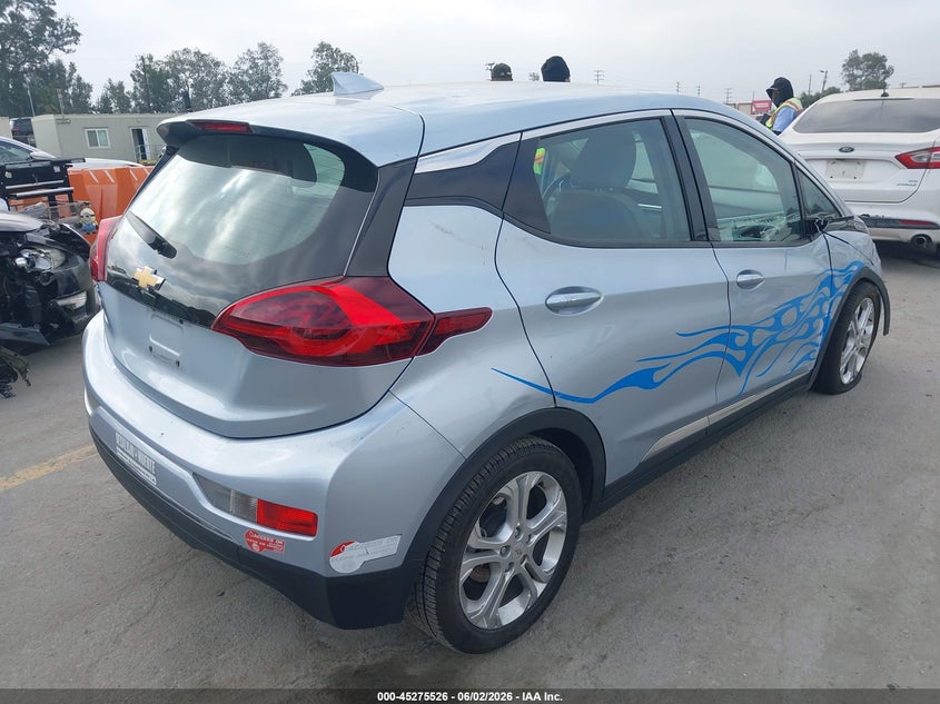 Vin: 1g1fw6s09h4185722, lot: 45773350, chevrolet bolt ev lt 20174