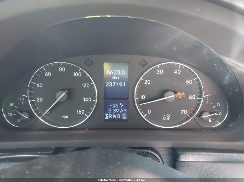 2006 Mercedes-Benz C 280 Luxury VIN: WDBRF54H66A839610 Lot: 45275538
