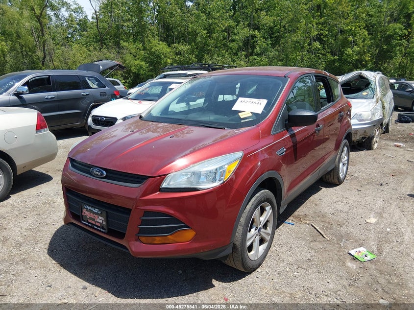Vin: 1fmcu0f79guc77072, lot: 45773365, ford escape s 20162