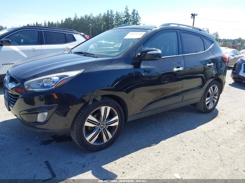 Vin: km8jucag3fu113718, lot: 45773368, hyundai tucson limited 20152