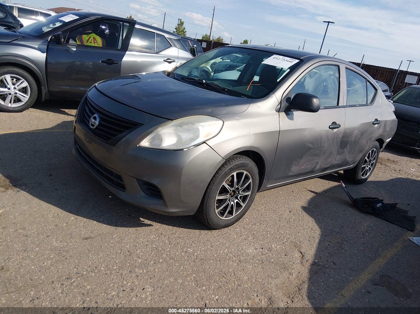 Vin: 3n1cn7ap7el857481, lot: 45773384, nissan versa 1.6 s+ 20142