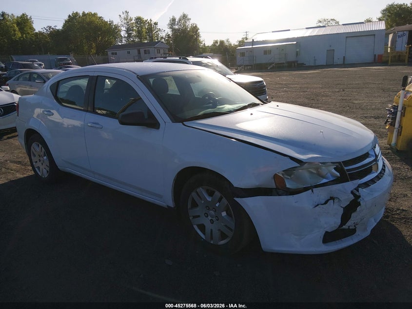 Vin: 1c3cdzag9dn748664, lot: 45773392, dodge avenger se v6 2013 img_1