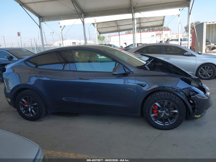 2022 Tesla Model Y Performance Dual Motor All-Wheel Drive VIN: 7SAYGDEFXNF468378 Lot: 45275577