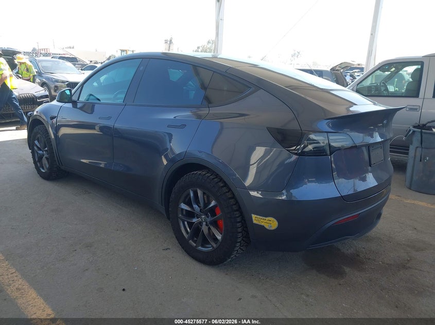 Vin: 7saygdefxnf468378, lot: 45773401, tesla model y performance dual motor all-wheel drive 20223