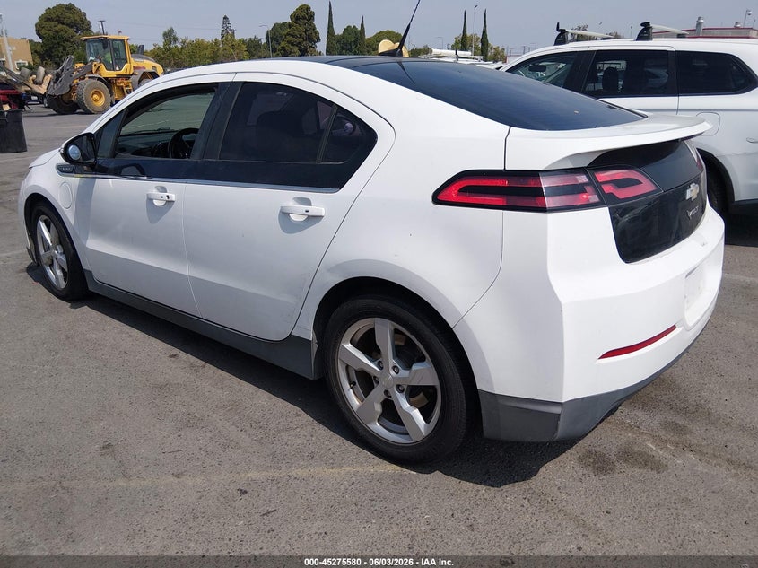 Vin: 1g1rd6e41cu106635, lot: 45773404, chevrolet volt 20123