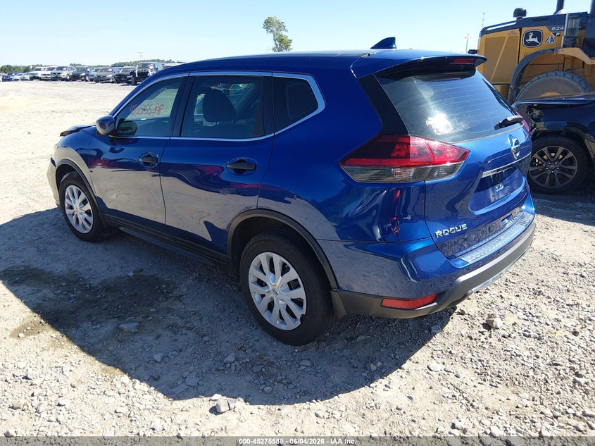 Vin: 5n1at2mt6jc775264, lot: 45773412, nissan rogue s 20183